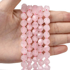 Natural Rose Quartz Beads Strands&nbsp;G-Z119-A41-03