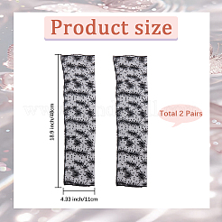 Outdoor Cycling Polyester Lace Sleeves&nbsp;AJEW-WH20067-032B
