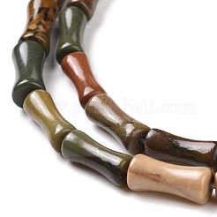 Natural Picasso Stone/Picasso Jasper Beads Strands&nbsp;G-P475-04