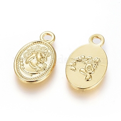 Brass Pendants&nbsp;KK-G389-21G