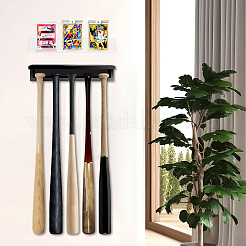 6Pcs Acrylic Wall-Mounted CD Display Stand Sets&nbsp;ODIS-WH0099-251