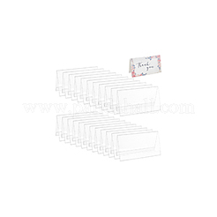 Name Plastic Table Top Display Stand&nbsp;ODIS-WH0070-86C