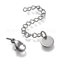 Tarnish Resistant 304 Stainless Steel Chain Extender&nbsp;STAS-K195-28P