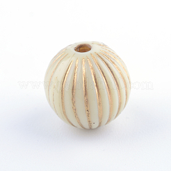 Round Plating Acrylic Beads&nbsp;PACR-Q102-143A