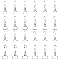 32Pcs 4 Styles Iron Swivel Clasps&nbsp;IFIN-TA0001-79