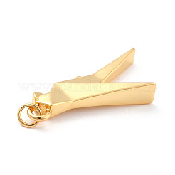 Rack Plating Brass Pendants&nbsp;KK-B052-12G