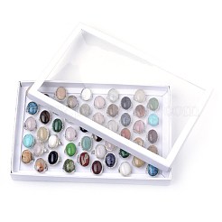 Natural & Synthetic Mixed Stone Rings&nbsp;RJEW-R135-03-B