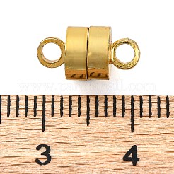 Rack Plating Brass Magnetic Clasps&nbsp;KK-Z070-16G