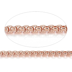 Ion Plating(IP) 304 Stainless Steel Box Chains&nbsp;CHS-G002-01RG