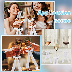 24Pcs Polyester Wine Glass Charms&nbsp;HJEW-WR00035