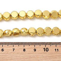 Electroplate Glass Beads Strands&nbsp;EGLA-F166-04B