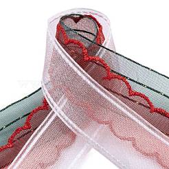 9 Yards 3 Styles Christmas Theme Polyester & Polycotton Ribbons Sets&nbsp;SRIB-A015-01A-06