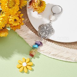 Flower Resin Keychains&nbsp;KEYC-JKC00556
