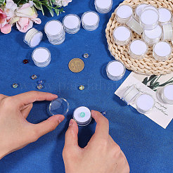 50Pcs Plastic Nail Decorate Storages&nbsp;MRMJ-CA0001-56B