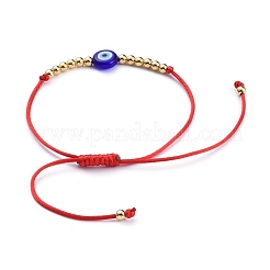 Adjustable Nylon Cord Braided Bead Bracelets&nbsp;BJEW-JB05250-04