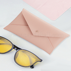 1Pc PU Imitation Leather Envelope Glasses Bag&nbsp;AJEW-LP0002-34B