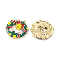 Christmas Theme Rack Plating Alloy Pendants&nbsp;LS-FIND-M020-04G-04