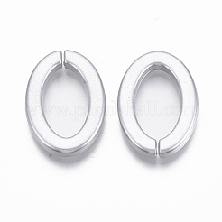 Spray Painted CCB Plastic Linking Rings&nbsp;CCB-R104-23-03