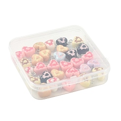 30Pcs Opaque Resin Charms&nbsp;RESI-FS0002-38