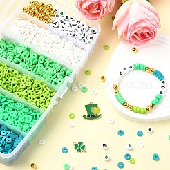 Handmade Polymer Clay Heishi Beads DIY Jewelry Set Kits&nbsp;DIY-YW0009-51A