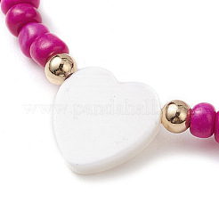 5Pcs 5 Colors Glass Seed Beaded Stretch Bracelet Sets&nbsp;BJEW-MZ00127
