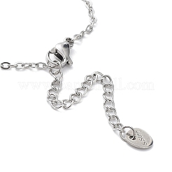 Tarnish Resistant 201 Stainless Steel Link Bracelets with Cable Chains&nbsp;BJEW-P297-01P-D