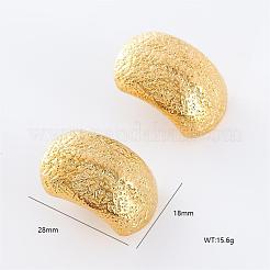 3 Pairs Stainless Steel Texture Curved Stud Earrings&nbsp;RM5600