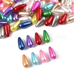172Pcs 102G ABS Plastic Imitation Pearl Teardrop Beads&nbsp;MACR-FS0002-24