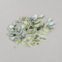 20Pcs Leaf PET Decorative Stickers&nbsp;DIY-WH20055-079E