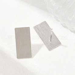 Brass Stud Earrings&nbsp;EJEW-G471-27A-P
