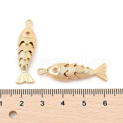 Brass Micro Pave Clear Cubic Zirconia Pendants&nbsp;X-KK-C080-02B-G