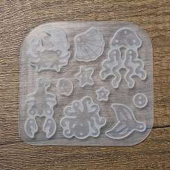 DIY Silicone Sea Animal Theme Pendant Molds&nbsp;SIMO-G011-05A