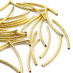90Pcs 3 Colors Brass Tube Beads&nbsp;KK-YW0002-03