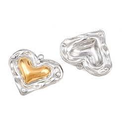 304 Stainless Steel & ABS Plastic Pearl Pendants&nbsp;STAS-G398-08GP