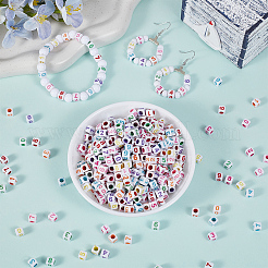 1200Pcs Opaque White Acrylic Beads&nbsp;MACR-PA0001-74