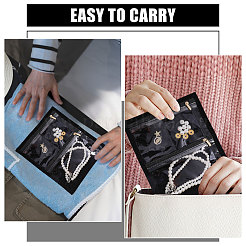 Oxford Cloth Jewelry Storage Zipper Bags&nbsp;ABAG-WH0045-85