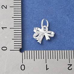 925 Sterling Silver Bowknot Charms&nbsp;STER-R012-04S