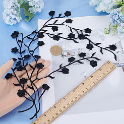 4Pcs Cotton Embroidery Ornament Accessories&nbsp;AJEW-GF0013-41