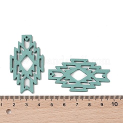 Poplar Dye Wood Pendants&nbsp;WOOD-S060-01A