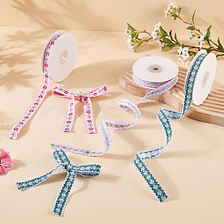 3Rolls 3 Styles Polyester Ribbons&nbsp;OCOR-ME0001-92