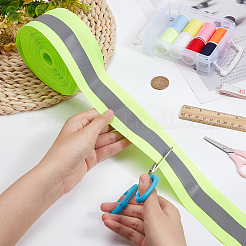 25M Flat Reflective Polyester Ribbons&nbsp;OCOR-BC0006-17B