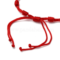 Adjustable Braided Nylon Cord Bracelet Making&nbsp;AJEW-JB00758-03