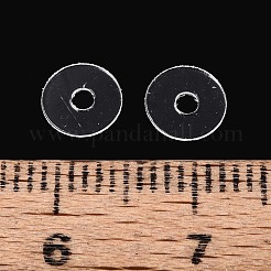 50Pcs Transparent PVC Insulating Gaskets&nbsp;PVC-T006-6mm-01