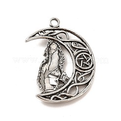 Tibetan Style Alloy Pendants&nbsp;PALLOY-B008-03AS