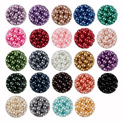 24 Colors Glass Pearl Beads&nbsp;HY-JQ0001-4mm-03