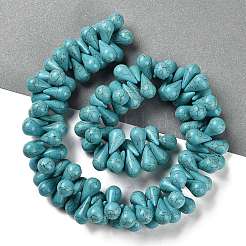 Synthetic Howlite Beads Strands&nbsp;TURQ-F018-07A