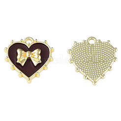 Rack Plating Alloy Enamel Pendants&nbsp;ENAM-N060-06