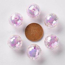 Transparent Acrylic Beads&nbsp;TACR-S152-14B-A03