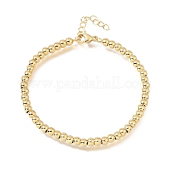 4MM Round 304 Stainless Steel Beaded Bracelets for Man and Women&nbsp;SA-CBAB767-15G