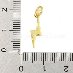Rack Plating Brass Enamel Pendants&nbsp;KK-U021-16C-G